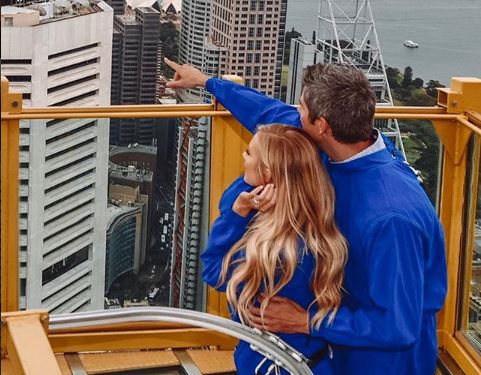 Lauren and Arie together Instagarm