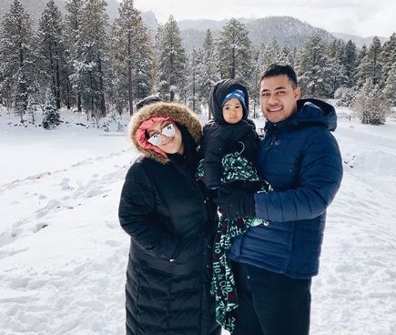 Kalani with her family Instagram