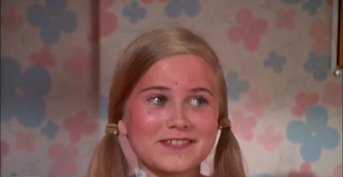 Maureen McCormick is an episode of Brady Bunch as Marcia Brady from YouTube