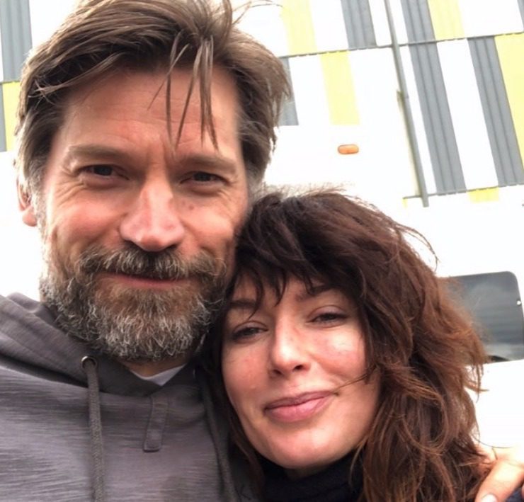 Nikolaj Coster-Waldau, Jaime Lannister, Lena Headey, Cersei Lannister, Game of Thrones-https://www.instagram.com/p/BqndXc7hx_c/
