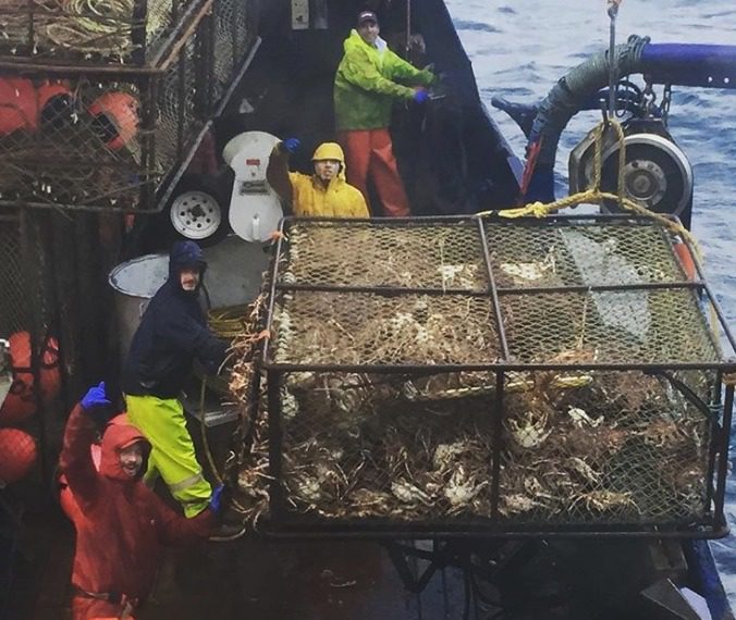 Crab Fishing on the Deadliest Catch-https://www.instagram.com/p/BNN4yXNDf18/