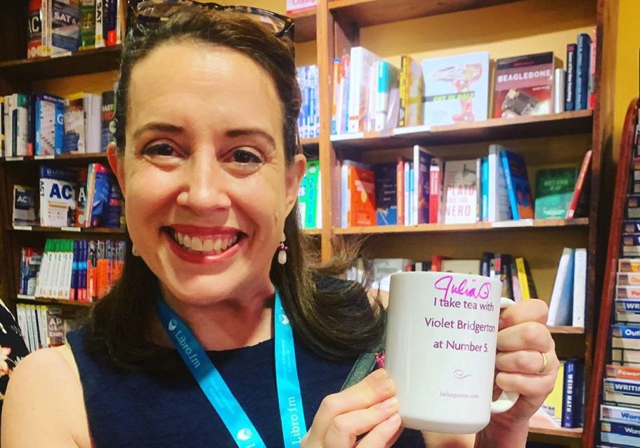 Julia Quinn, Bridgerton, Shondaland, Netflix-https://www.instagram.com/p/B087v9bD9SD/