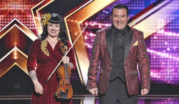 Nick and Lindsay on America's Got Talent - YouTube