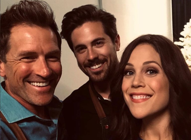Paul Greene, Chris McNally, Erin Krakow, WCTH-https://www.instagram.com/p/B0jsLIxBFvf/