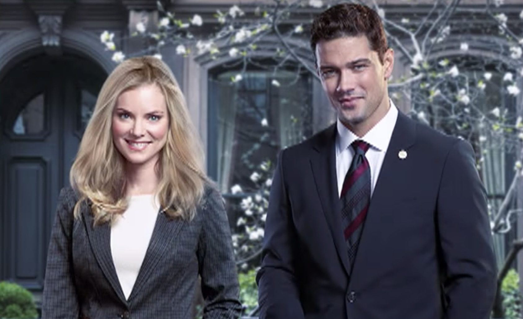 Cindy Busby, Elizabeth, Ryan Paevey, Darcy, Unleashing Mr. Darcy, Hallmark-https://www.youtube.com/watch?v=aR297Wc0Oy0