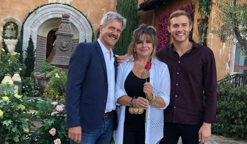 'The Bachelor' Peter Weber with his parents via Instagram