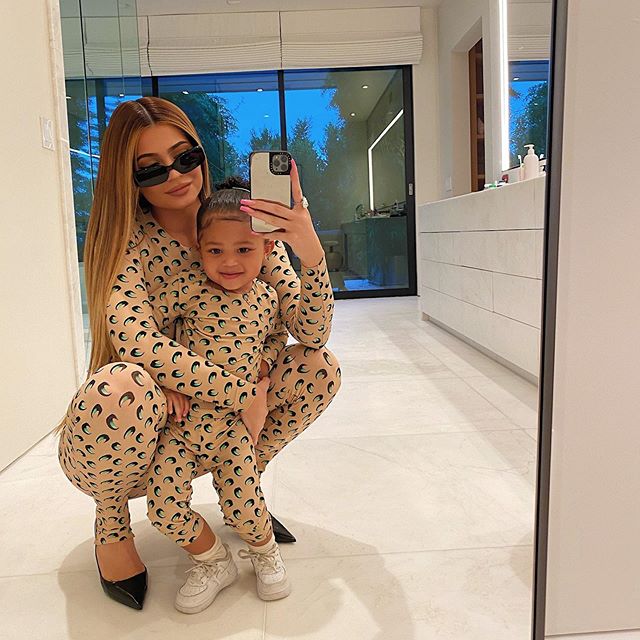 Kylie Jenner and Stormi Webster