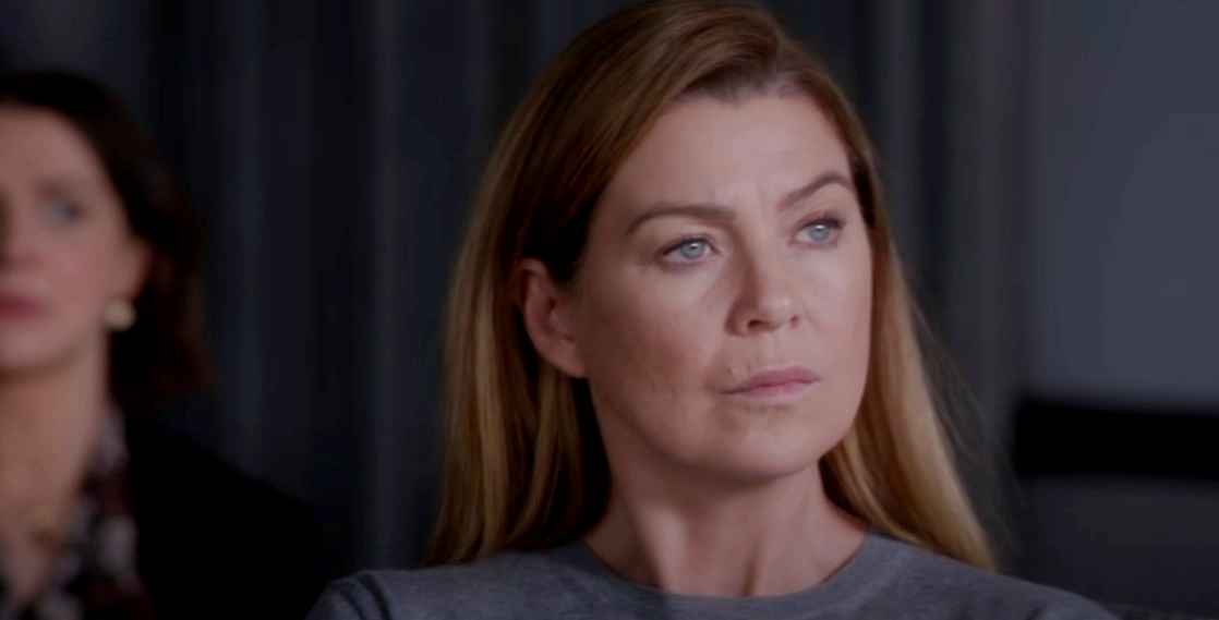 Ellen Pompeo as Meredith Grey in Grey's Anatomy