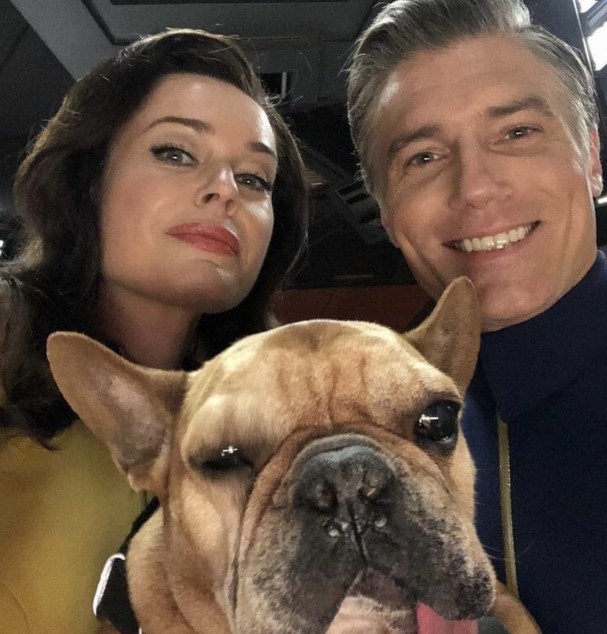 Rebecca Romijn, Number One, Anson Mount, Captain Pike, Star Trek New Worlds-https://twitter.com/ansonmount/status/1181616991876112384