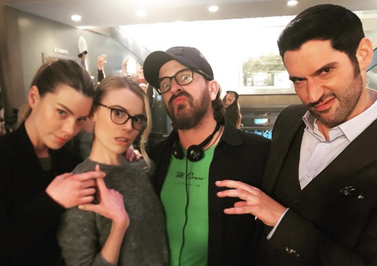 Lauren German, Tom Ellis, Lucifer-https://www.instagram.com/p/B8jlz8CpYA4/