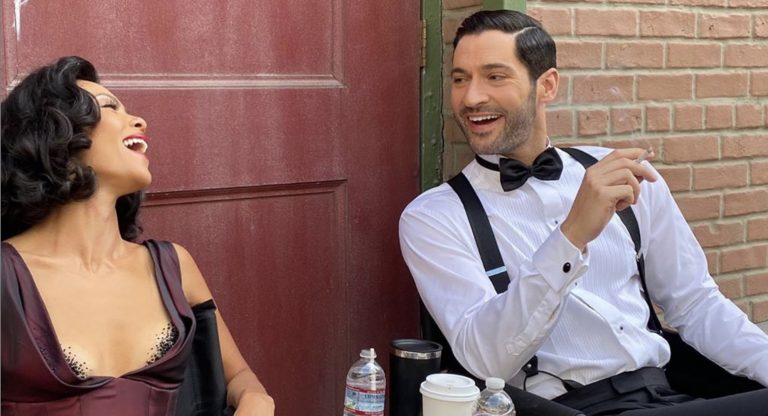 Lesley-Ann Brandt, Tom Ellis, Lucifer-https://www.instagram.com/p/B4-YZF-nyeM/