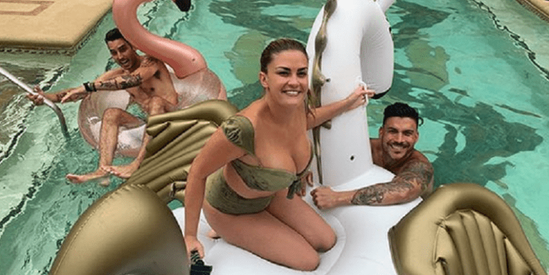 brittany cartwright pool party instagram party