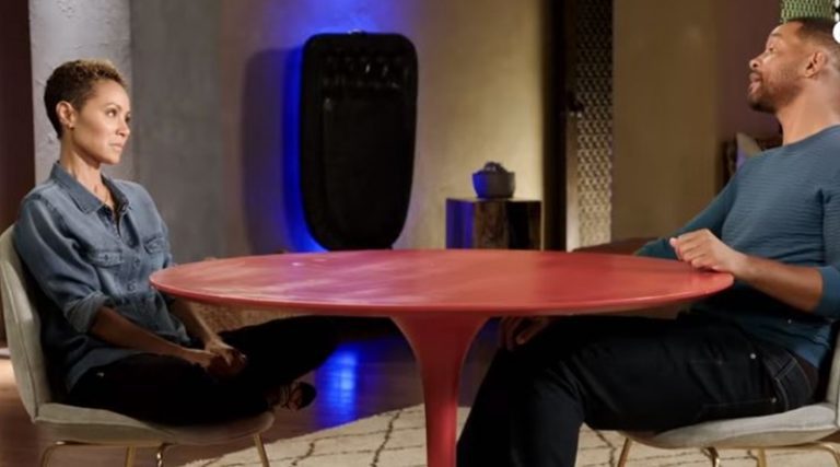 Jada Pinkett-Smith and Will red Table Talk