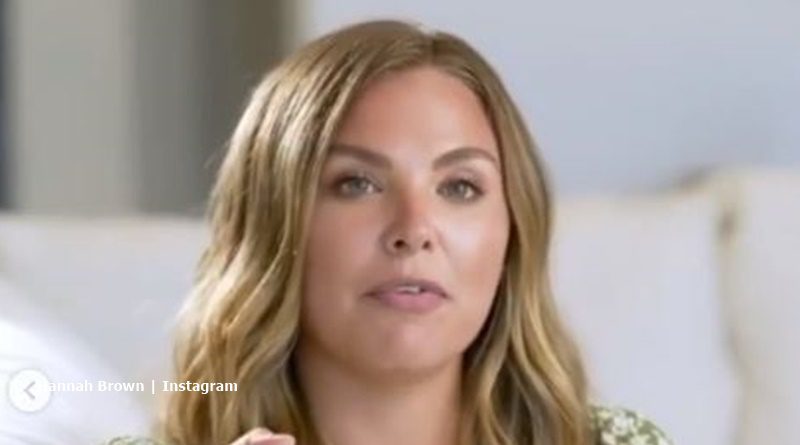 Bachelorette Hannah Brown Love at First Sight on Instagram