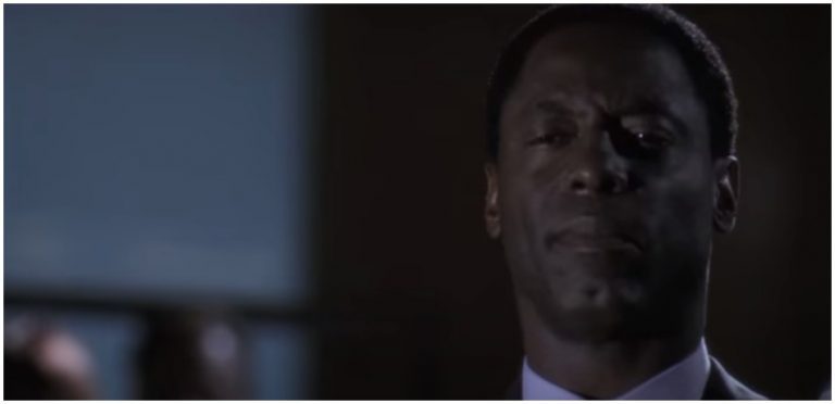 Isaiah Washington as Preston Burke on 'Grey's Anatomy.' (Credit ABC/YouTube)