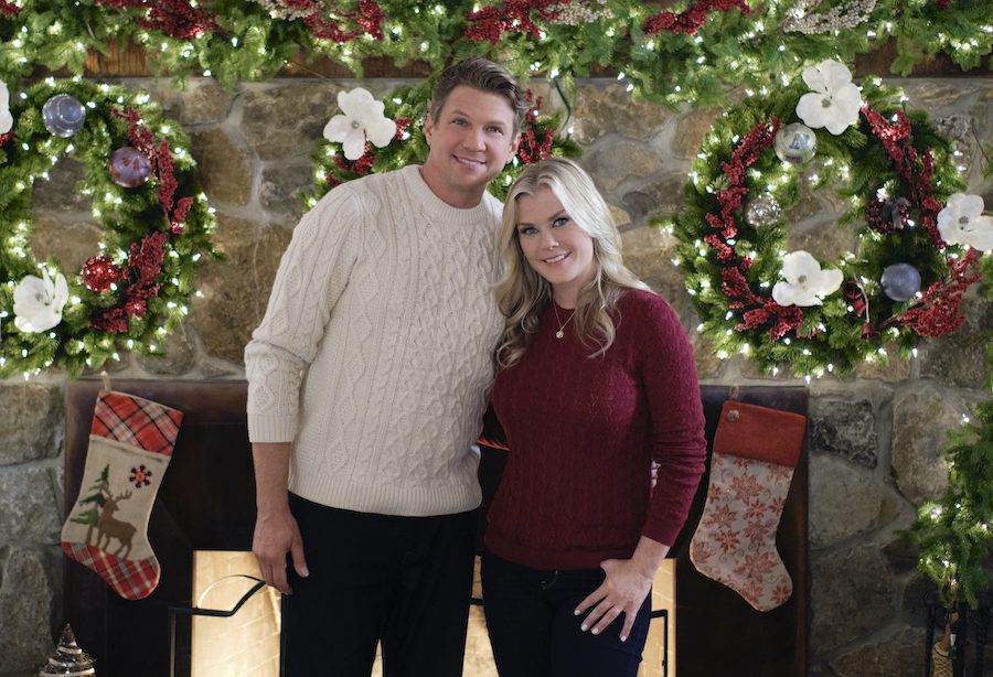 Hallmark, Good Morning Christmas- Photo: Marc Blucas, Alison Sweeney Credit: ©2020 Crown Media United States LLC/Photographer: David Astorga