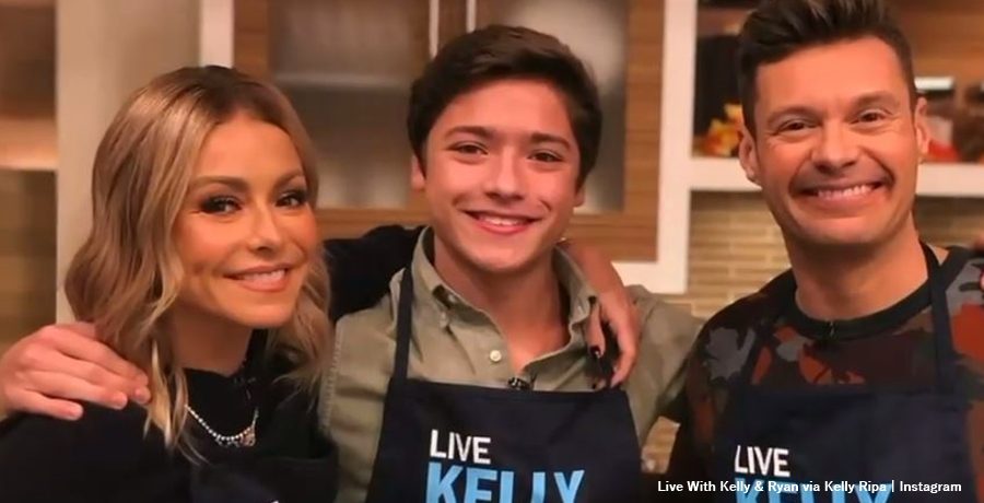 Mark Consuelos & Kelly Ripa - Son Joaquin