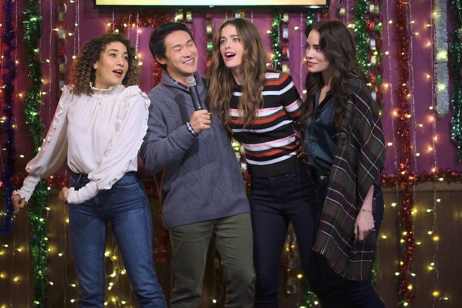 Hallmark Photo: Marielle Scott, Cardi Wong, Ashley Newbrough, Christa B Allen Credit: ©2021 Crown Media United States LLC/Photographer: David Astorga