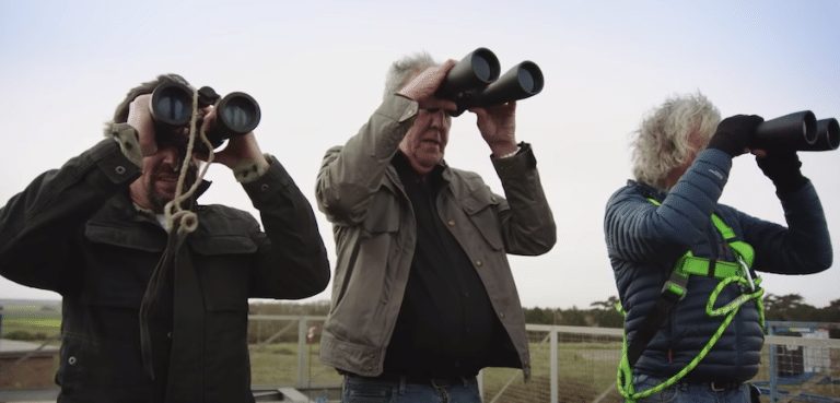 The Grand Tour-https://www.youtube.com/watch?v=zjzGlXD6bsQ