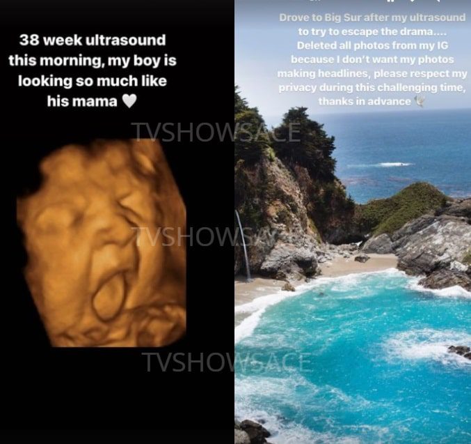 Maralee Shares First Photo Of Tristan's Son [Credit: Maralee Nichols/Instagram Stories]