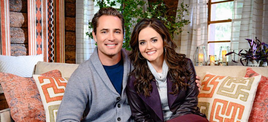 Hallmark Photo: Victor Webster, Danica McKellar Credit: ©2020 Crown Media United States LLC/Photographer: Mikey Piliero/Alexx Henry Studios, LLC