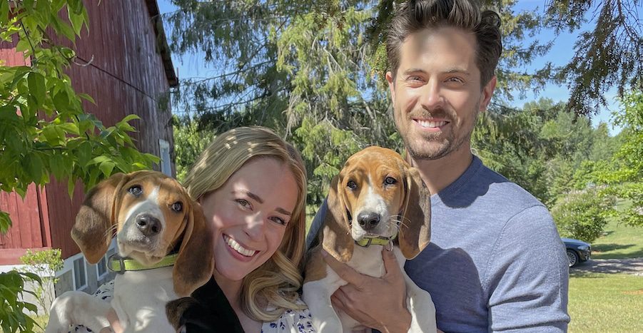 Photo: Brittany Bristow, Chris Mcnally Credit: ©2022 Crown Media United States LLC/Photographer: Courtesy of Leif Films Media