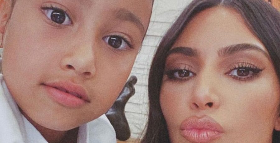 North West Gives Kim Kardashian Thumbs Down On Her Choices [Credit: Kim Kardashian/Instagram]