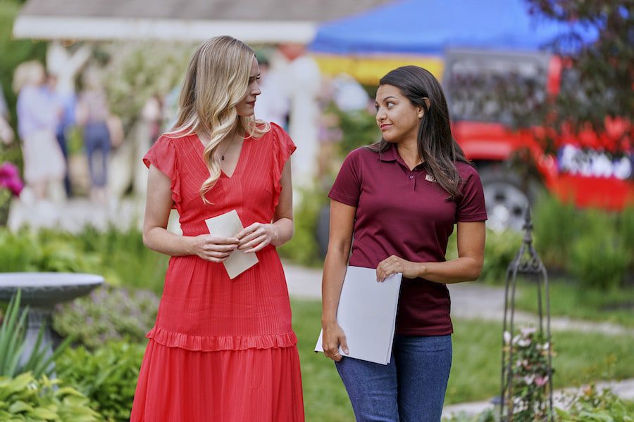 Photo: Brittany Bristow, Humberly González Credit: ©2022 Crown Media United States LLC/Photographer: Courtesy of Leif Films Media
