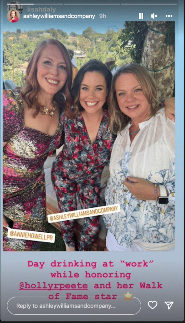 Ashley Williams Instagram Story-https://www.instagram.com/stories/ashleywilliamsandcompany/2865981812960295297/