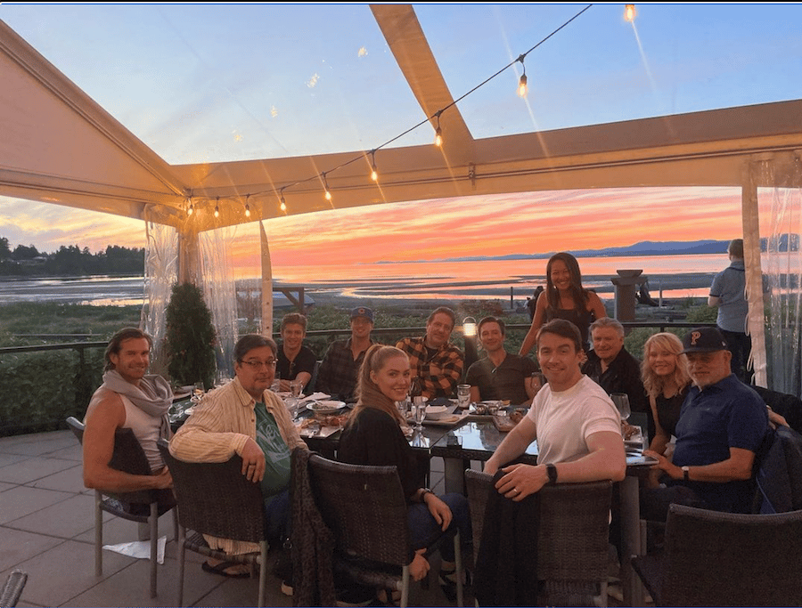 Chesapeake Shores Last Supper-https://www.instagram.com/p/CfPEQ5gl-sn/?hl=en