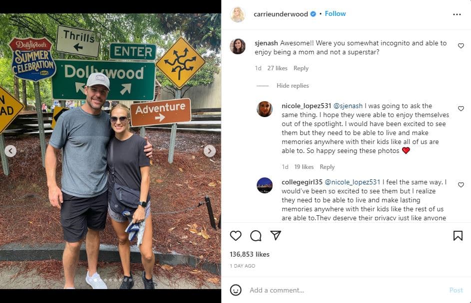 Carrie Underwood Instagram