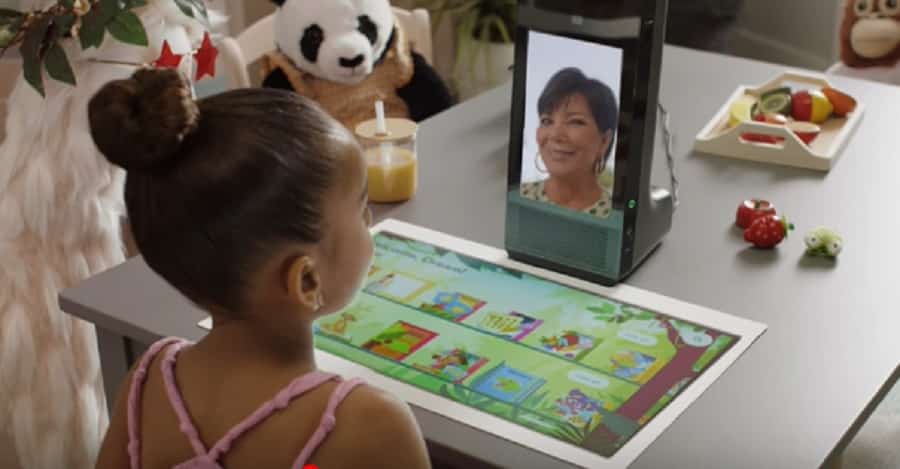 Dream Kardashian & Kris Jenner's Amazon Ad [Amazon Glow | YouTube]