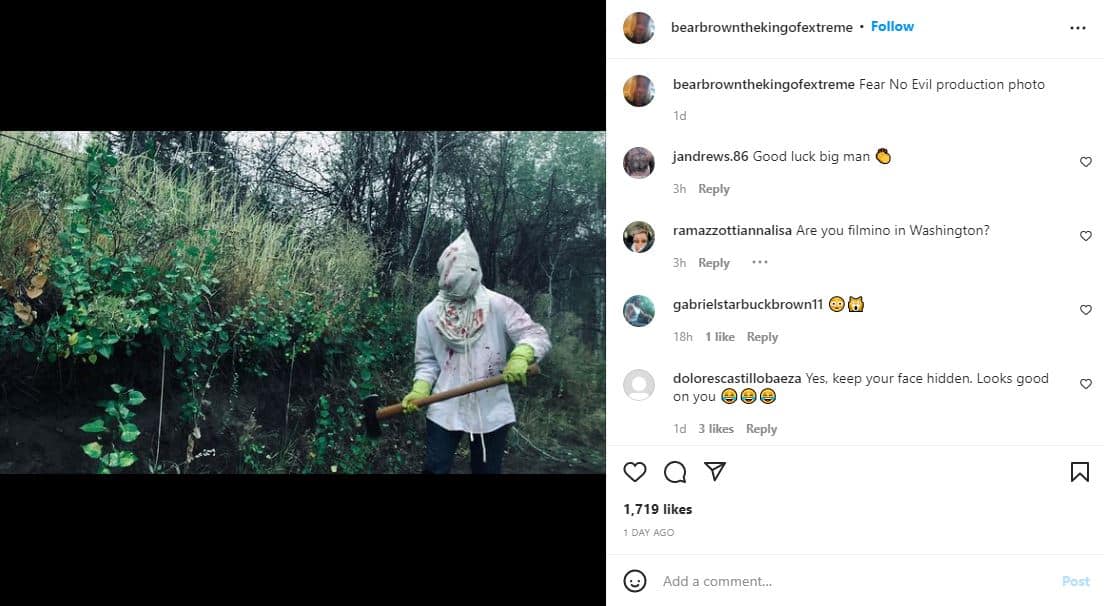 Bear Brown Instagram