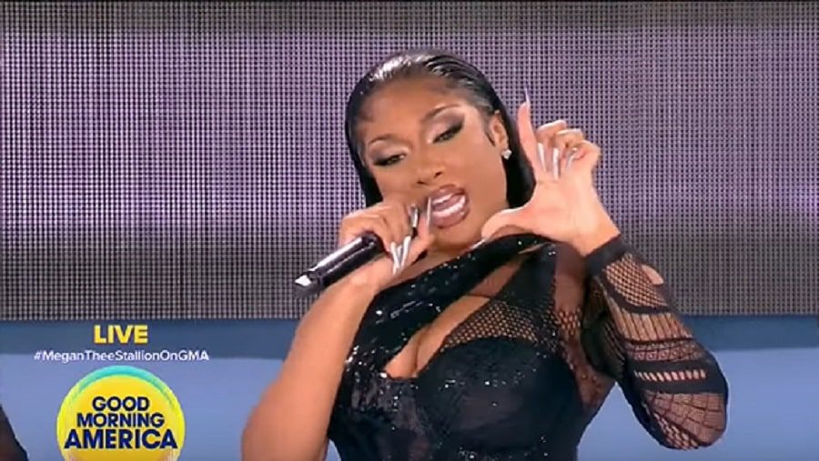 Megan Thee Stallion Drives TJ Holmes Crazy [GMA | YouTube]