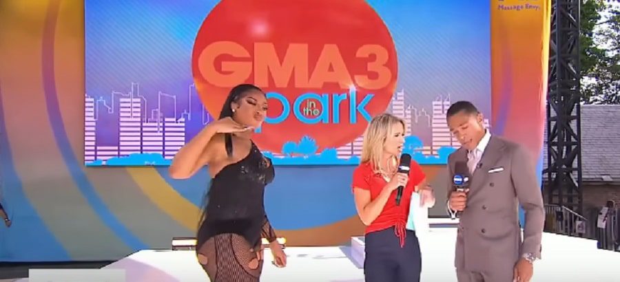 TJ Holmes Crushes On Megan Thee Stallion [GMA | YouTube]