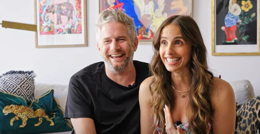 Vanessa Grimaldi and husband via YouTube