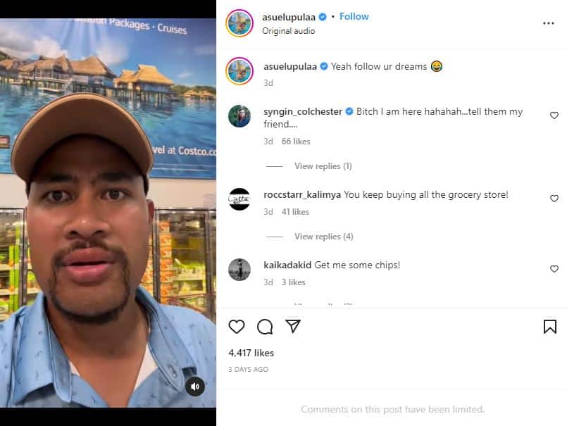 Asuelu Instagram 90 Day 