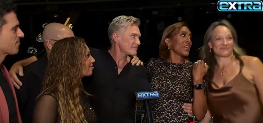 Cheryl Burke, Sam Champion, Robin Roberts & Amber Laign [Extra TV | YouTube]