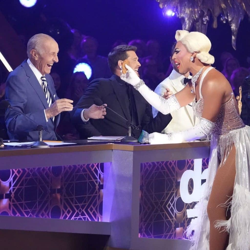 Shangela and Dancing With The Stars team from Instagram