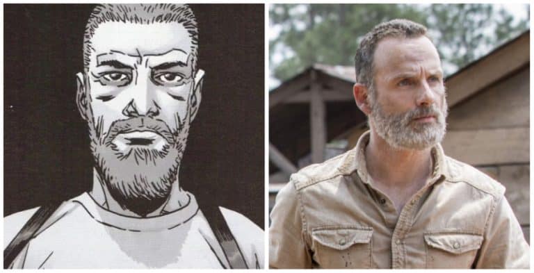 rick grimes comics and tv show the walking dead