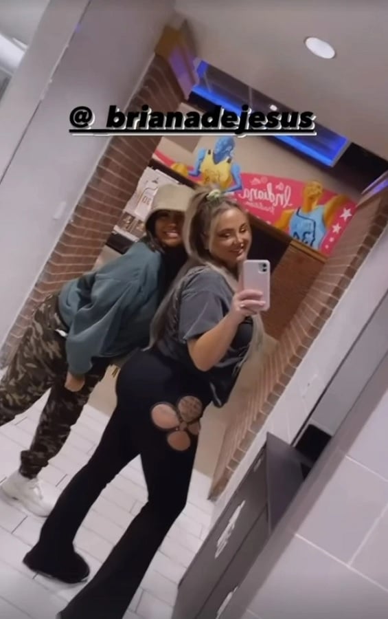 Briana DeJesus & Jade Cline On Night Out [Jade Cline | Instagram Stories]