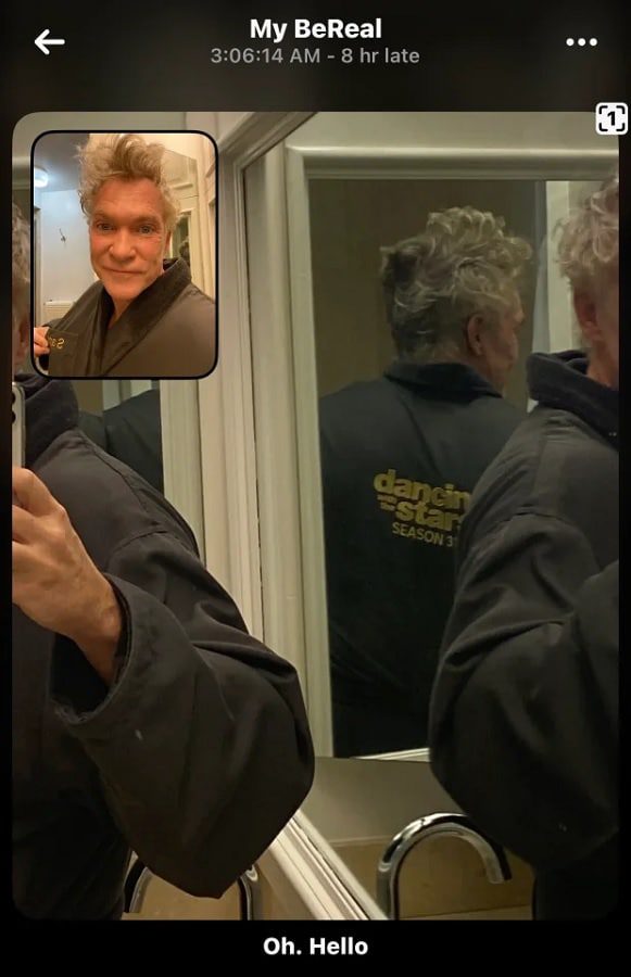 Sam Champion DWTS Mirror [Sam Champion | Twitter]