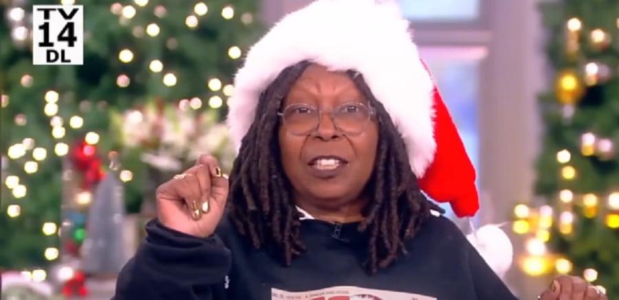 Whoopi Goldberg Wears Santa Hat [The View | YouTube]