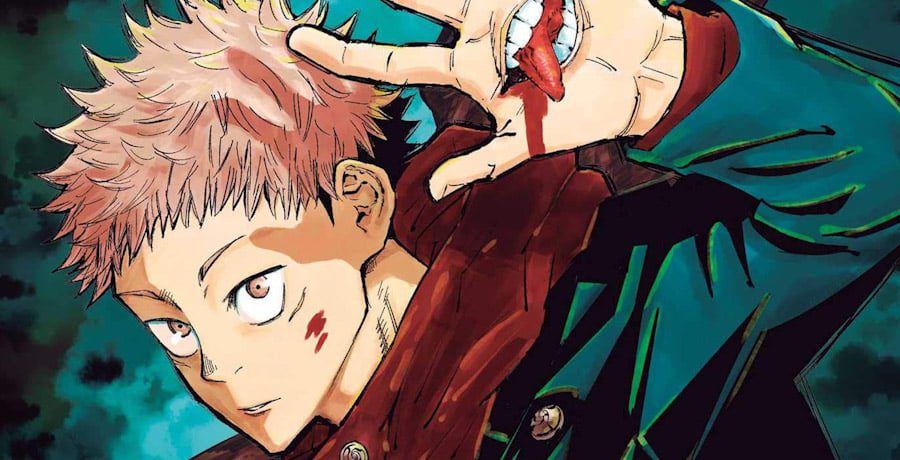 jujutsu kaisen manga cover yuji