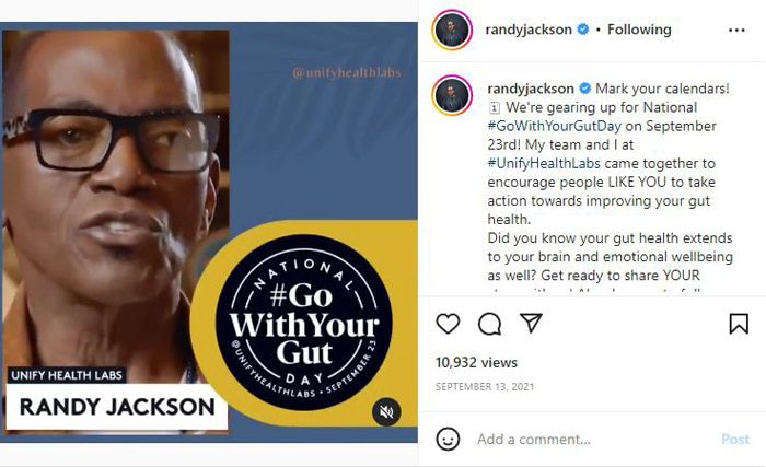 Randy Jackson IG Video