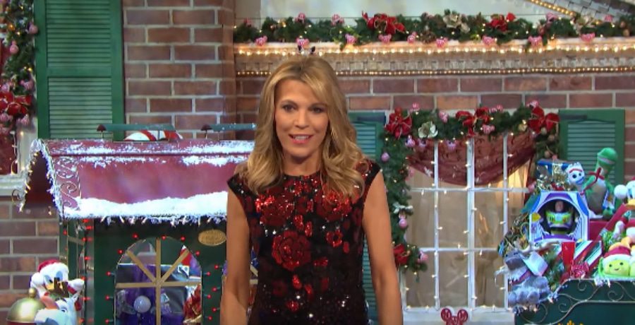 Vanna White Wears Holiday Evening Gown [Wheel of Fortune | YouTube]
