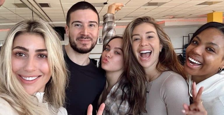 Emma Slater, Vinny Guadagnino, Alexis Warr, Gabby Windey, and Britt Stewart from Instagram, DWTS tour