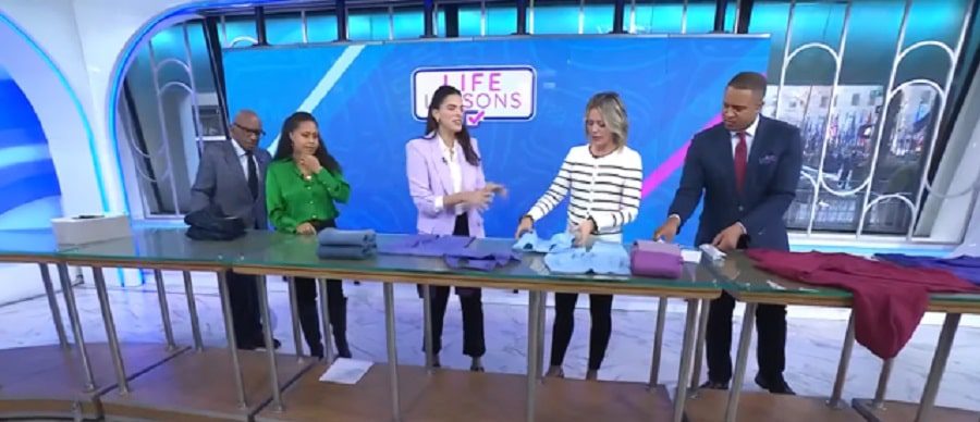 Today Show Learn Life Lessons [Source: YouTube]