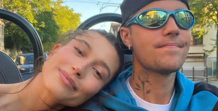Hailey & Justin Bieber Go Driving [Source: Instagram]