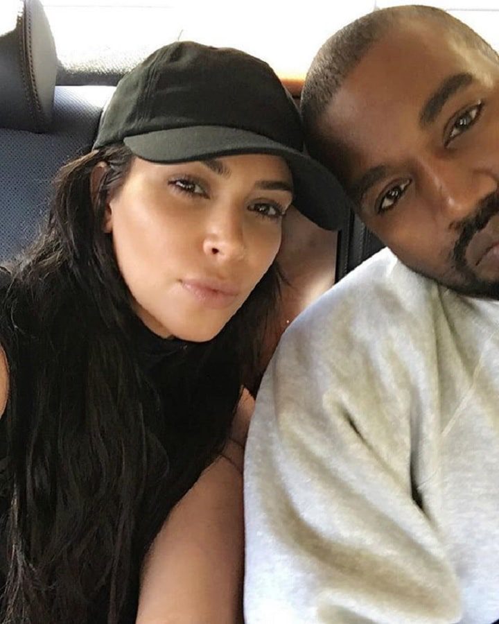 Kim Kardashian & Kanye West [Source: Kim Kardashian - Instagram]